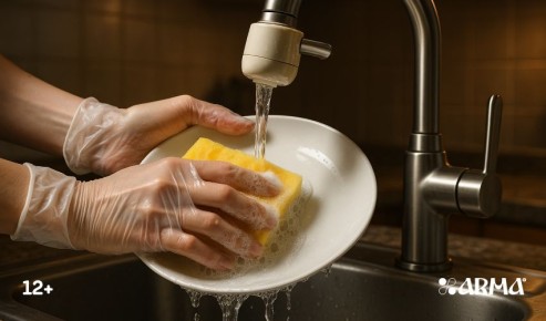 Как мытье посуды влияет на здоровье кожи: советы по защите рук