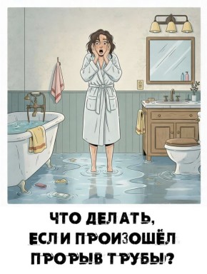 В квартире прорвало батарею?