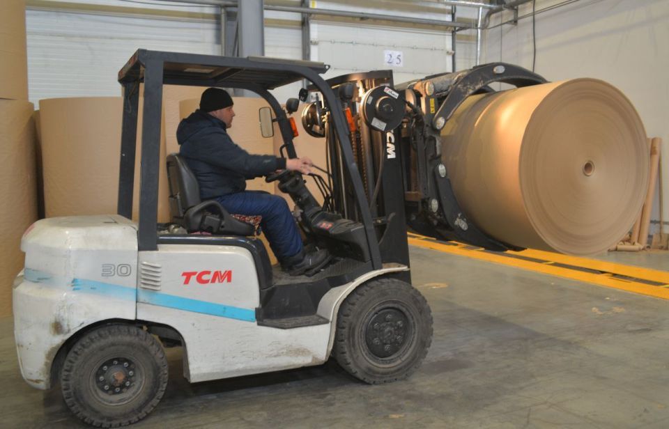 Кемеровская компания по производству бумаги и картона из вторсырья внедряет бережливые технологии