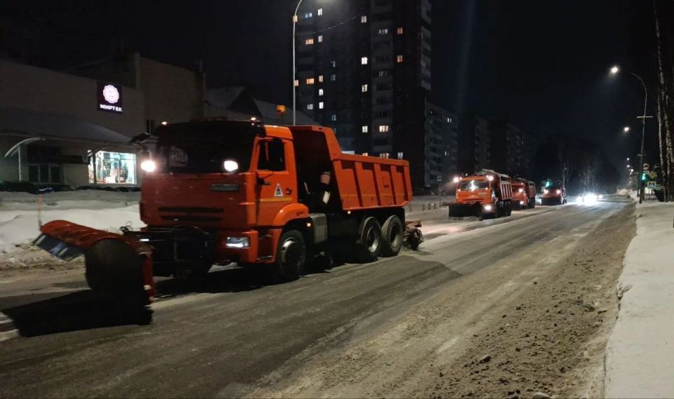 В Кемерове с начала зимнего сезона вывезли уже 1,2 млн кубометров снега