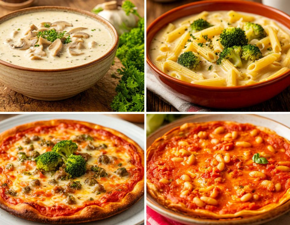 Быстрые ужины без мяса и яиц: 5 рецептов на 15 минут