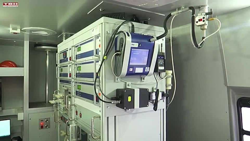 Работа передвижной эколаборатории в период НМУ