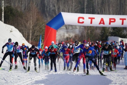 Кемеровчане присоединились к массовому забегу «Лыжня России»
