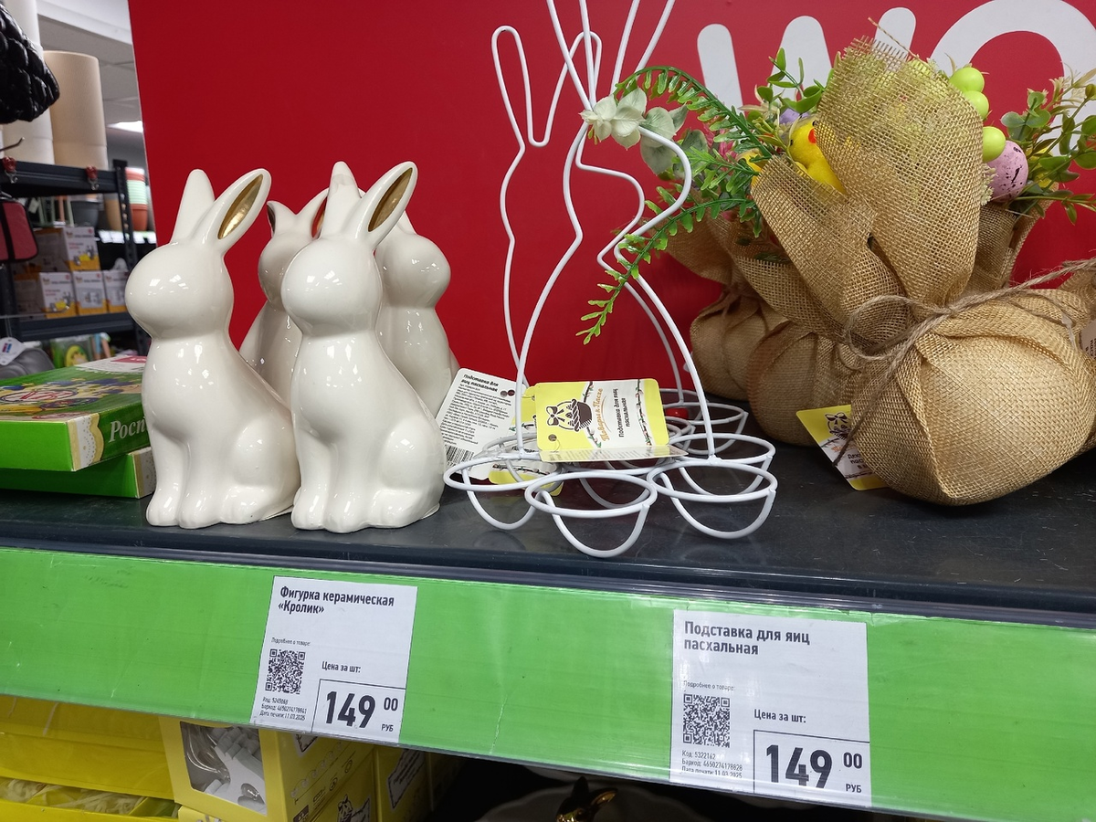 Новые Пасхальные Товары в Фикс Прайс: Кролики и Вафельные Кружки