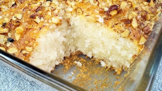 Как приготовить басбусу: восточный десерт с кокосовым вкусом