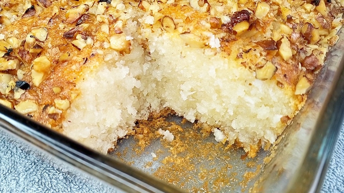 Как приготовить басбусу: восточный десерт с кокосовым вкусом