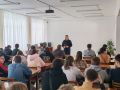 Сотрудники Госавтоинспекции организовали встречу на которой участвовали студенты Юргинского Техникума Машиностроения и Информационных Технологий