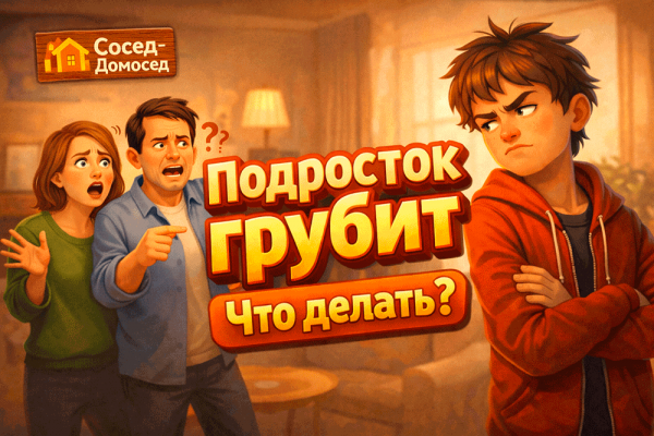 Как справиться с подростковой грубостью: советы для родителей