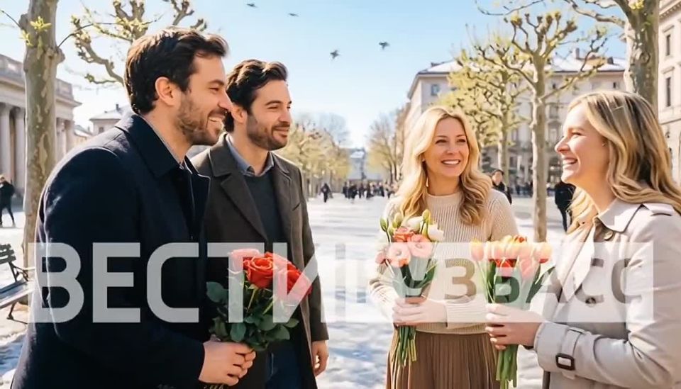 Доброе утро! Дорогие, милые Женщины! С 8 марта! Сегодня, кстати, в праздничный день теплее, чем обычно