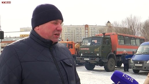 Общегородской смотр сил и средств к паводку