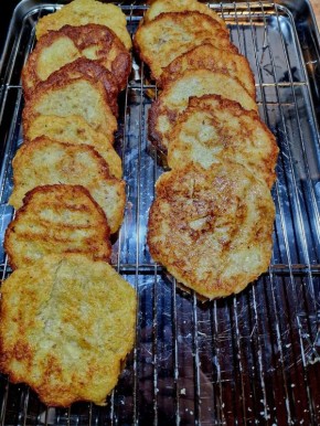 Вкусные постные драники с картофелем и фасолью