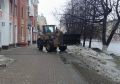 В выходные дни в уборке улично – дорожной сети в городе было задействовано 70 единиц специализированной техники и 133 дорожных рабочих