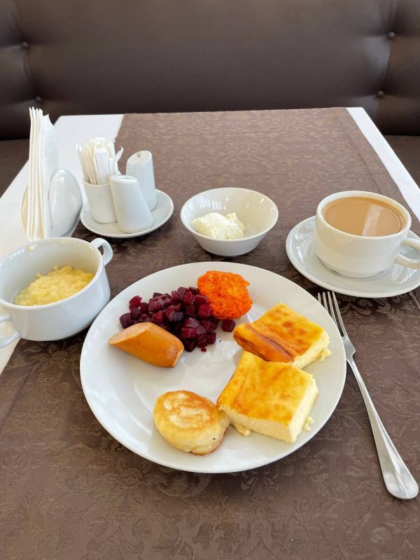 Солнечный день на тарелке