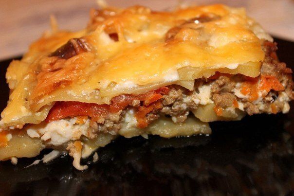 Кулинарный шедевр: запеканка с картофелем и фаршем