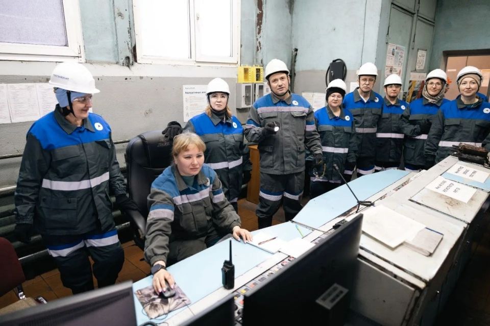 На Центральной обогатительной фабрике «Кузнецкая» прошёл экологический пресс-тур