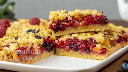 Нежный ягодный пирог, который покорит ваше сердце