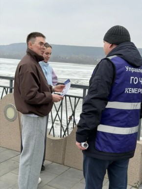 В Кемерове продолжаются профилактические рейды в рамках акции «Безопасный лёд»