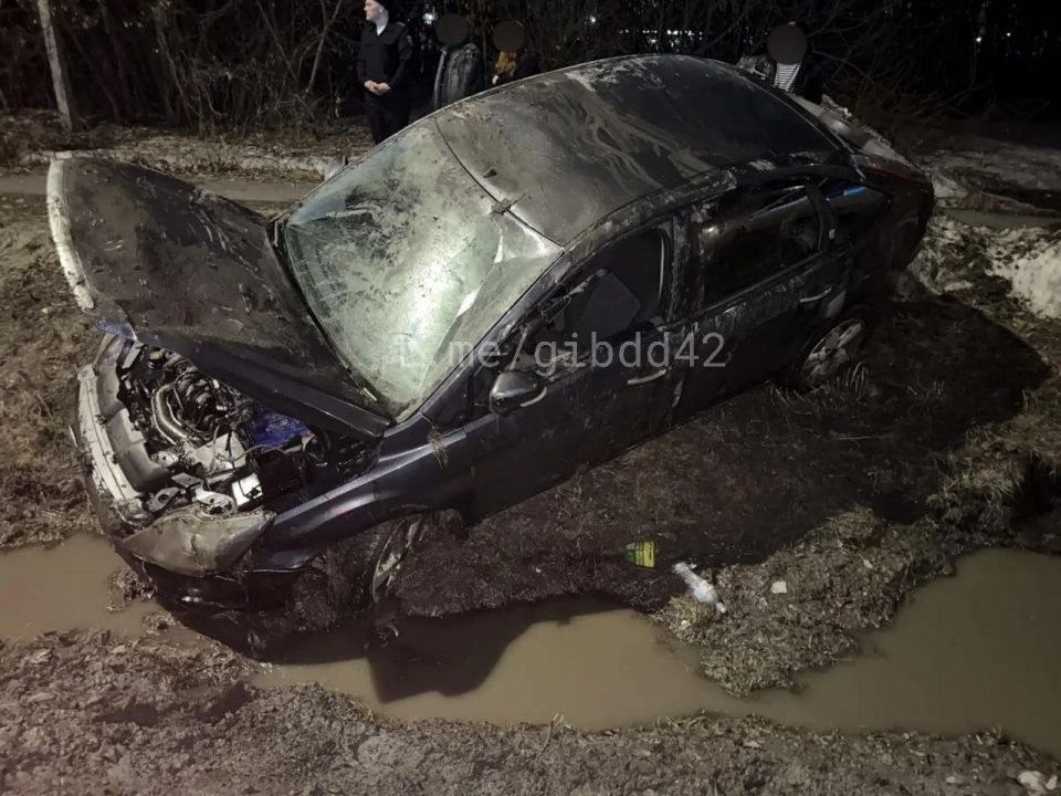 В Кемерове произошло ДТП, в результате которого травмированы два человека