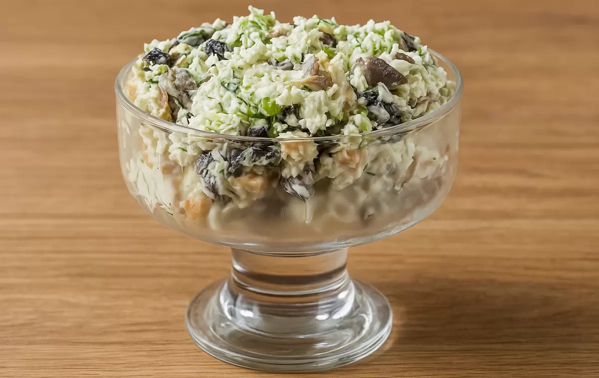 Салат «Фантазия»: ресторанный шедевр, который легко приготовить дома