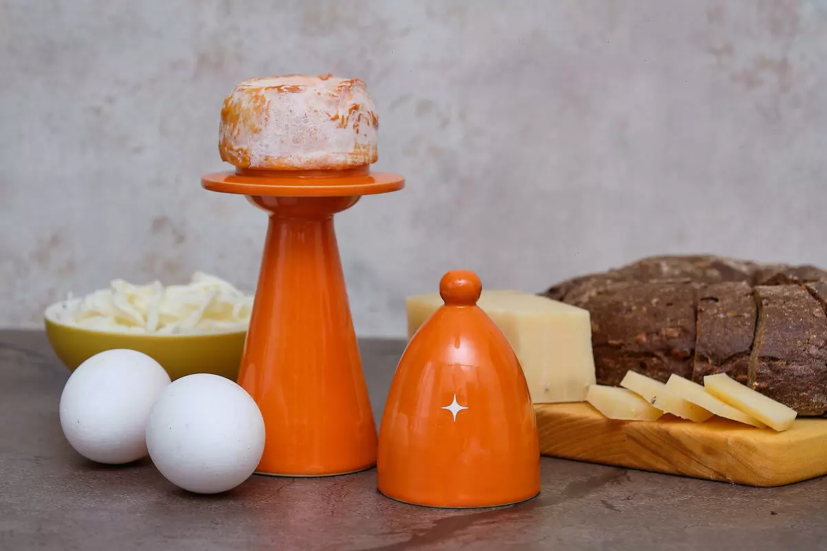 Сырный праздник с оранжевыми оттенками