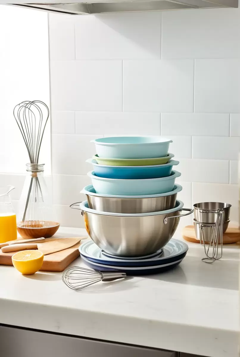 Как выбрать идеальную миску для смешивания: от материала до формы