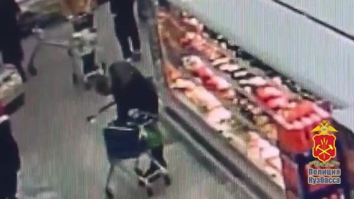 В Кемерове сотрудники полиции задержали злоумышленника, который совершил кражу из гипермаркета