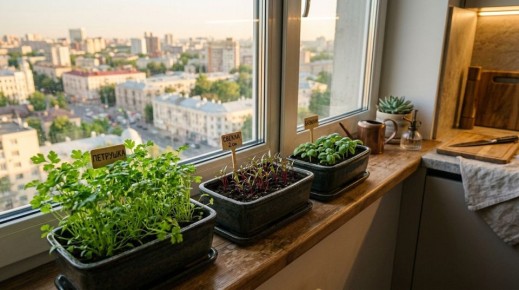 Мобильный огород: как вырастить микрозелень на подоконнике