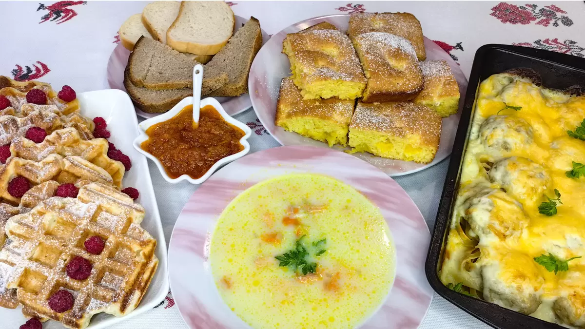 Как быстро приготовить вкусное меню для всей семьи