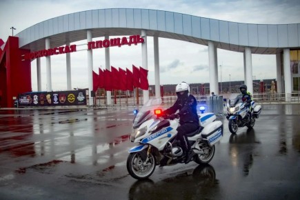 В Кемерове сотрудники полиции обеспечили общественный порядок во время открытия мотосезона