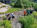 В Кемерове студенты, школьники и активисты очистили берег Томи от мусора