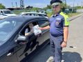В Киселёвске сотрудники Госавтоинспекции провели профилактические беседы с водителями по правилам перевозки детей