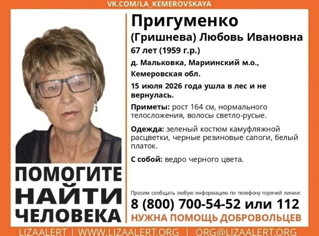 Поиски идут вторые сутки: пенсионерка ушла в лес и не вернулась в Мариинском округе