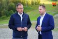 Губернатор Илья Середюк проверил ход подготовки «Югуса» к горнолыжному сезону