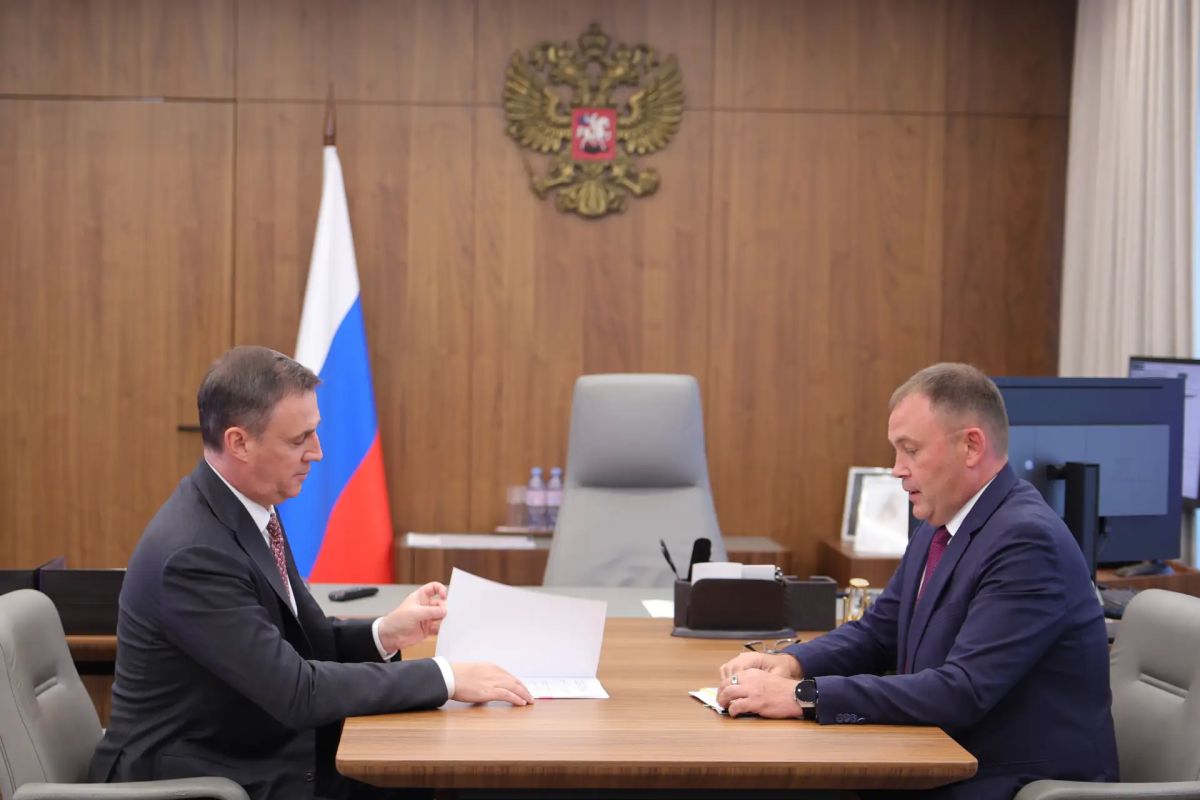 Вице-премьер Дмитрий Патрушев провел рабочую встречу с губернатором Кемеровской области Ильей Середюком