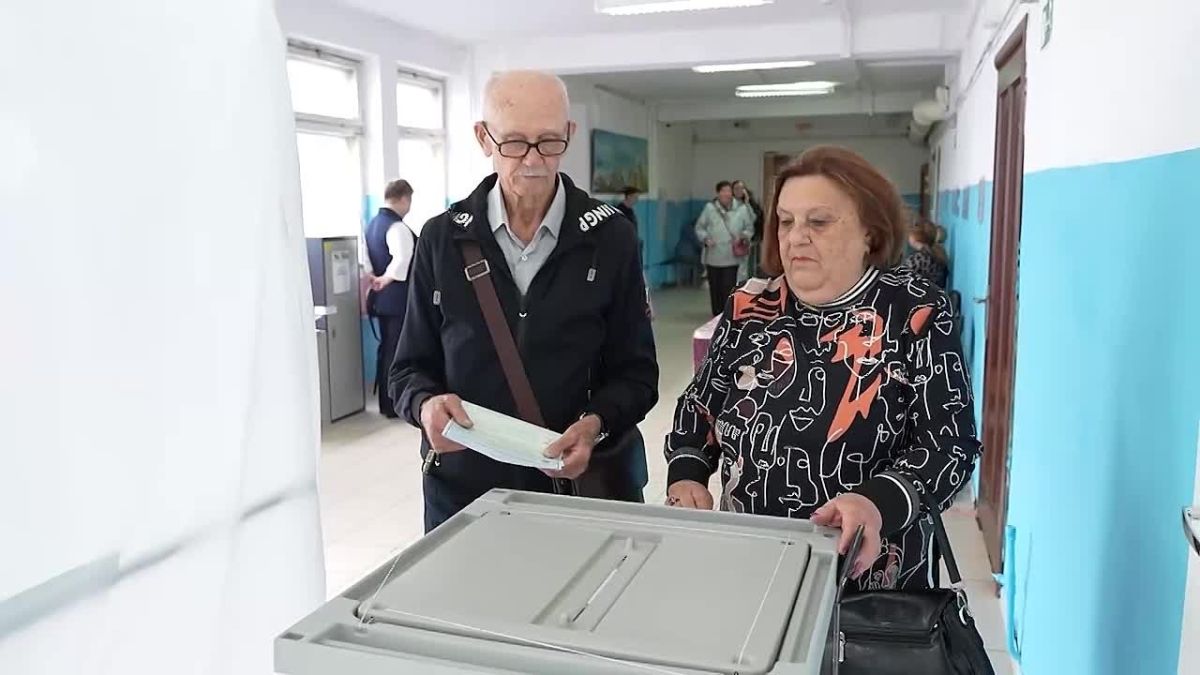 Первый день голосования в городе Кемерово