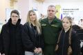 В Кемеровском горнотехническом техникуме всем составом проголосовала семья участника СВО