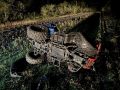 В Кемеровской области грузовой поезд столкнулся с квадроциклом