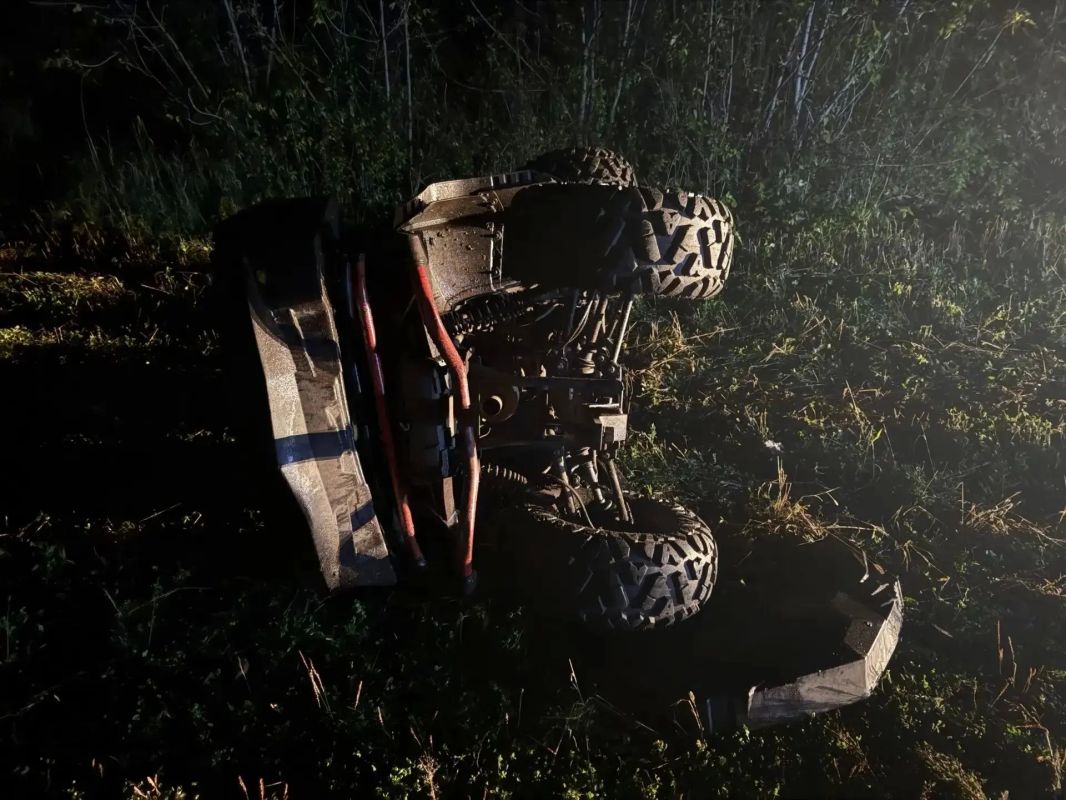 В Кемеровской области грузовой поезд столкнулся с квадроциклом В Кемеровской области грузовой поезд столкнулся с квадроциклом