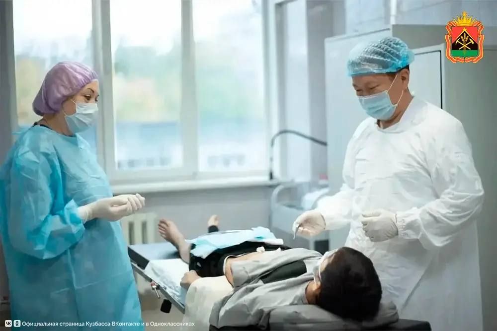 Кузбасские медики спасли 20-летнего пациента