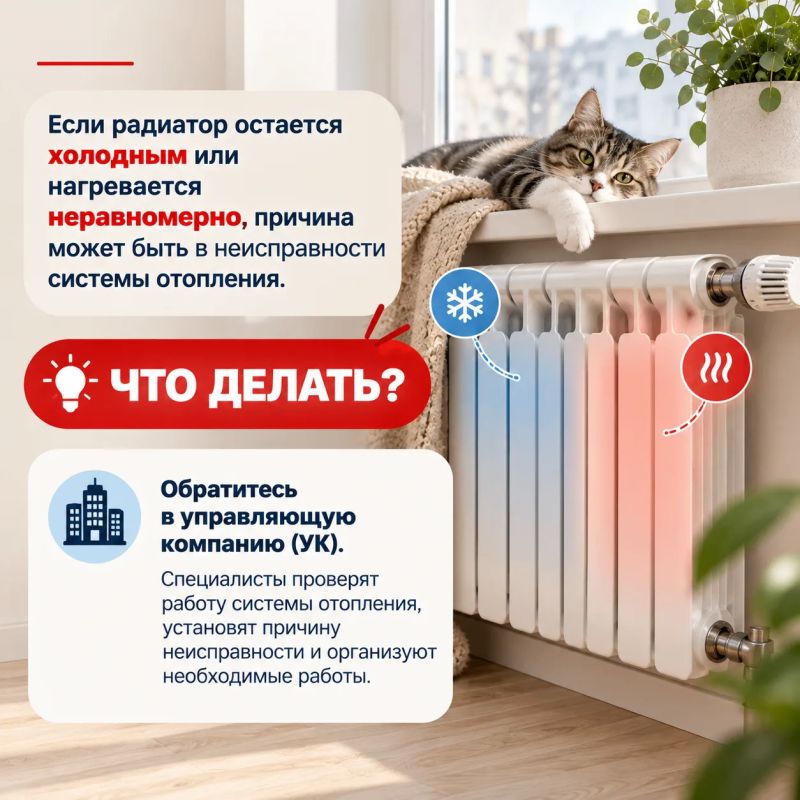 Батарея холодная — что делать? Батарея холодная — что делать?