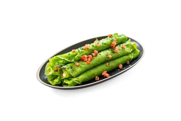 Зеленые блины: вкусное открытие с шпинатом