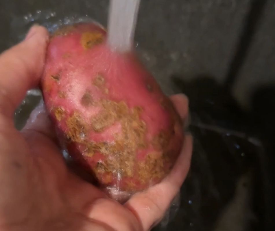 Лёгкий способ приготовить картошку за три минуты в микроволновке